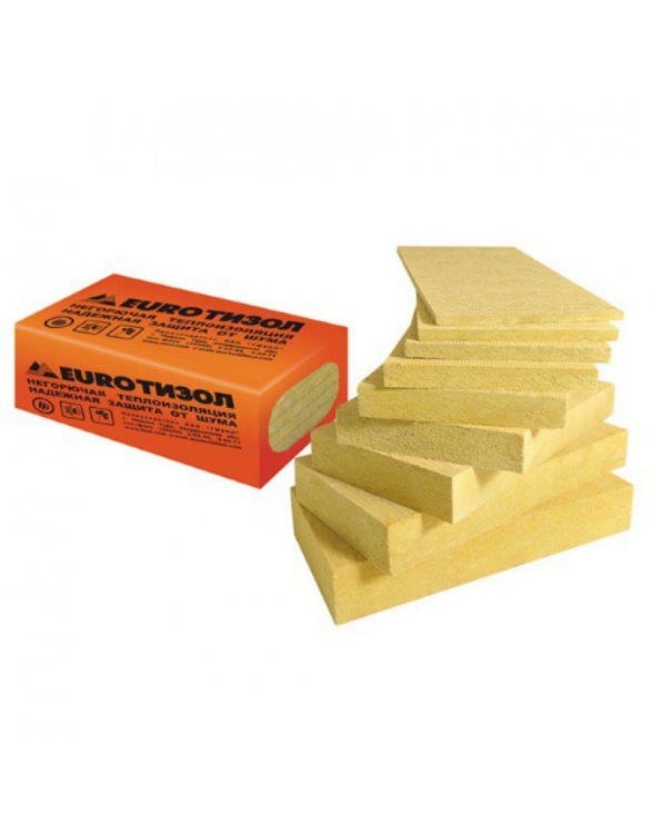 Утеплитель Тизол Евро-Руф 100 Н 1000х600х100 мм, 2 шт. уп
