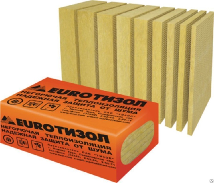 Утеплитель Тизол Евро-Руф 130 Н 1000х600х150 мм, 2 шт. уп