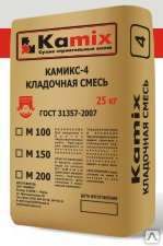Смесь кладочная Камикс-4 М-150, 25кг