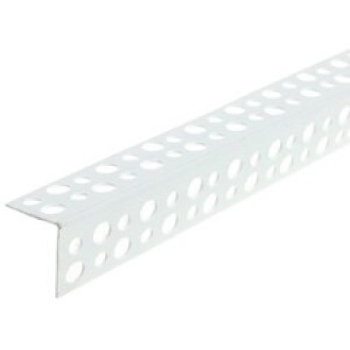 Угол перфорированный штукатурный ПВХ, 25х25х3000мм