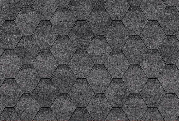 Гибкая черепица ТЕХНОНИКОЛЬ Оптима Соната, серый