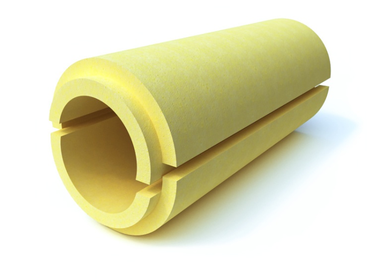 Скорлупа  для теплоизоляции труб ППУ С 1000х89х60 мм