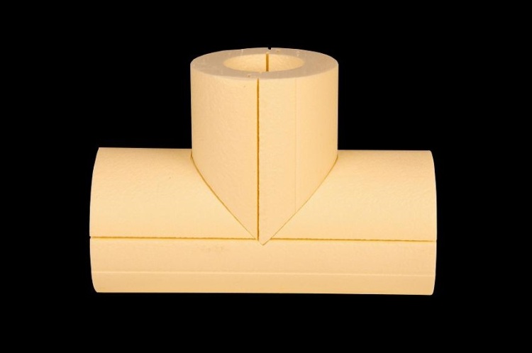 Тройник для теплоизоляции труб ППУ 108х57х108х50 мм