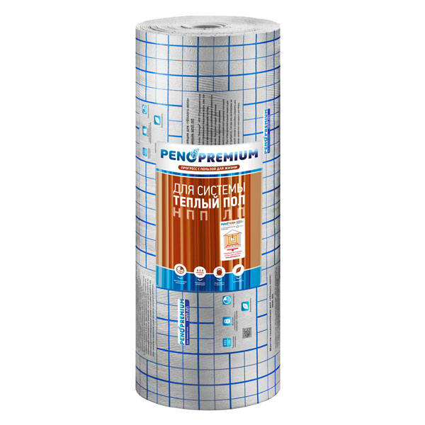 Отражающий изоляция Пенотерм НПП ЛП 8х1200х15 мм