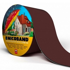 NICOBAND самоклеящаяся герметизирующая лента, коричневый 3*0,1м